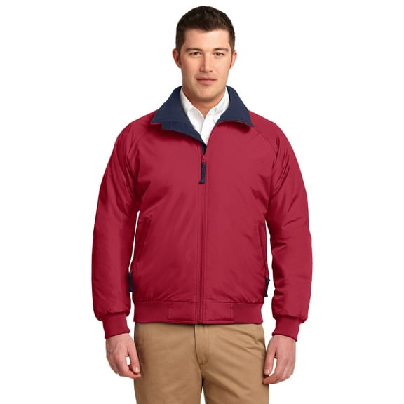 Port Authority J754 Men's Challenger Jacket - True Red/True Navy - Large