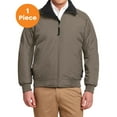 thumbnail image 1 of Port Authority J754 Men’s Nylon Polyester Challenger Jacket, Khaki/True Black, M, Mens Fleece Jackets, 1 of 1
