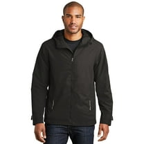 Port Authority J7710 Mens Northwest Slicker Jacket, Black - Small