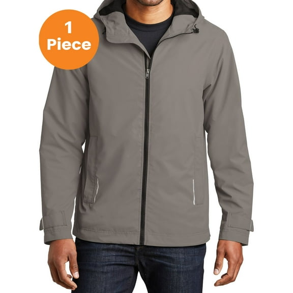Port Authority J7710 Northwest Slicker, Northern Grey, XS, Rain Jackets