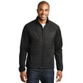 thumbnail image 1 of Port Authority J787 Mens Hybrid Soft Shell Jacket, Deep Black - Small, 1 of 4