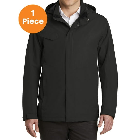 Port Authority J900 Collective Outer Shell Jacket , Deep Black, 2XL, Mens Coats and Jackets