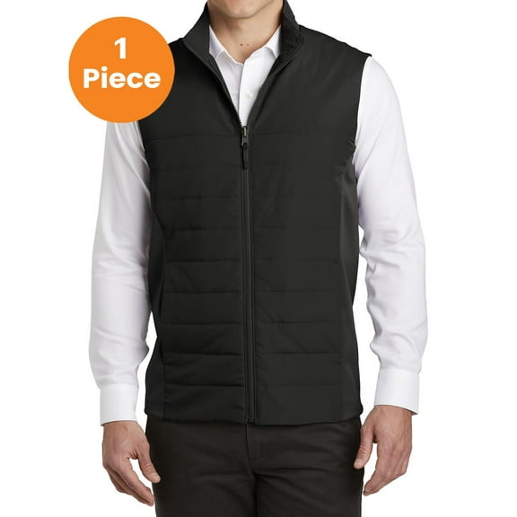 Port Authority J903 Collective Insulated Vest, Deep Black, L, Coats & Jackets