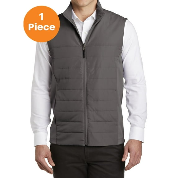 Port Authority J903 Collective Insulated Vest, Graphite, XS, Coats & Jackets