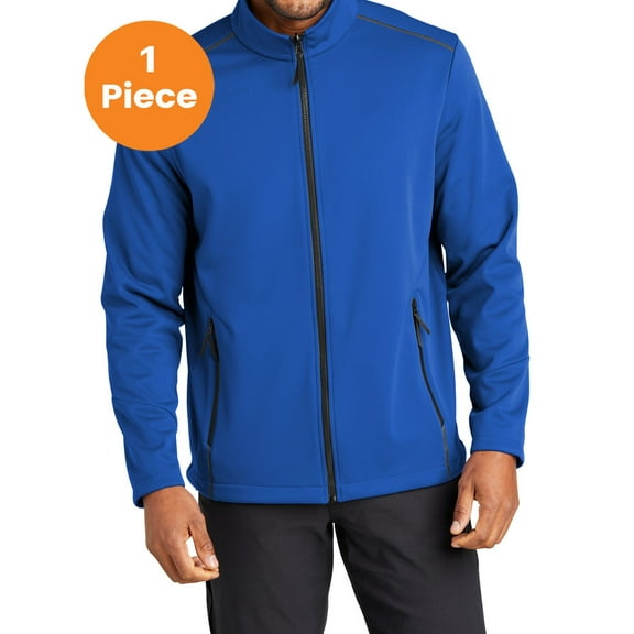 Port Authority J921 Collective Tech Soft Shell Jacket, True Royal, XS, Mens Coats and Jackets