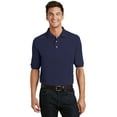 thumbnail image 1 of Port Authority K420P Mens Pique Knit Polo with Pocket, Navy - 4XL, 1 of 2