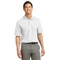 thumbnail image 1 of Port Authority K455 Mens Rapid Dry Polo T-Shirt, White - Small, 1 of 6