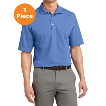 Port Authority K455 Rapid Dry Polo, Riviera Blue, XS, Mens Polo Shirts