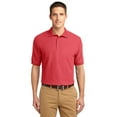 thumbnail image 1 of Port Authority K500 Mens Silk Touch Polo T-Shirt, Hibiscus - 5XL, 1 of 2