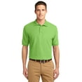 thumbnail image 1 of Port Authority K500 Mens Silk Touch Polo T-Shirt, Lime - 4XL, 1 of 2