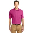 thumbnail image 1 of Port Authority K500 Mens Silk Touch Polo T-Shirt, Tropical Pink - 3XL, 1 of 2