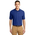 thumbnail image 1 of Port Authority K500ES Mens Extended Size Silk Touch Polo T-Shirt, Royal Blue - 10XL, 1 of 2