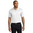 thumbnail image 1 of Port Authority K528 Mens Performance Fine Jacquard Polo T-Shirt, White - Extra Large, 1 of 2