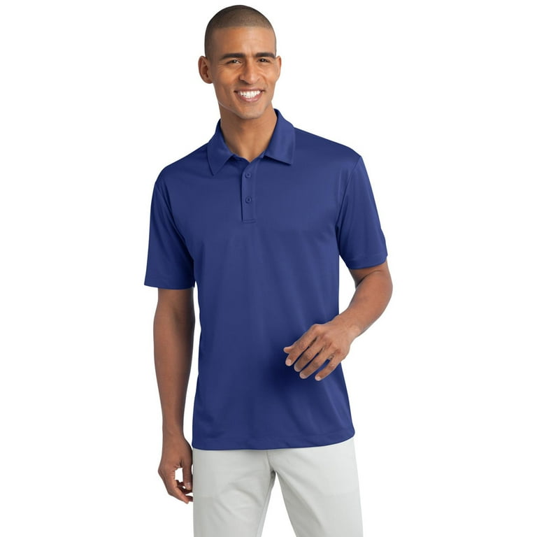 Port Authority K540 Men s Performance Polo Shirt Royal 4X Large Walmart