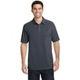 thumbnail image 1 of Port Authority K574 Digi Heather Performance Polo , Dark Grey, S, 1 of 3
