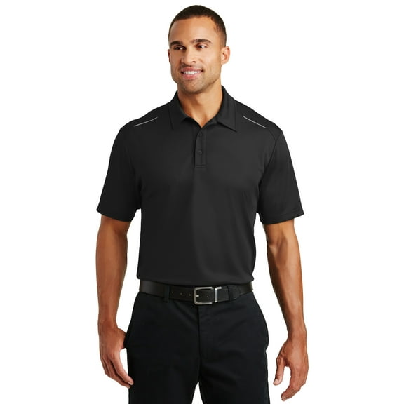 Port Authority K580 Pinpoint Mesh Polo , Mens Polo Shirts