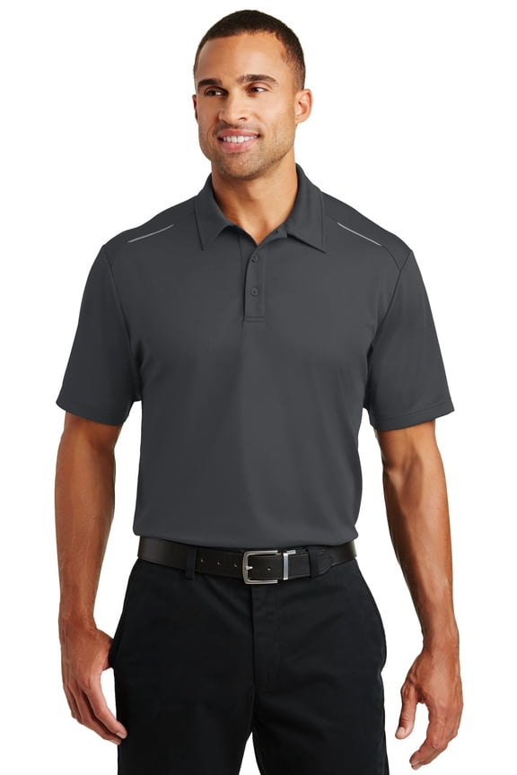 K580 Pinpoint Mesh Polo , Mens Polo Shirts
