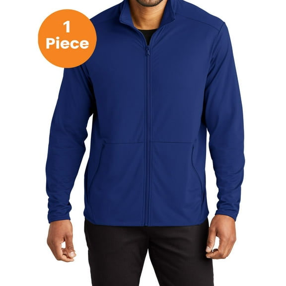 Port Authority K595 Accord Stretch Fleece Full-Zip , Royal, XS, Sweatshirts & Hoodies