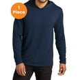 thumbnail image 1 of Port Authority K826 Microterry Pullover Hoodie, River Blue Navy, M, Mens Hoodies and Sweatshirts, 1 of 1
