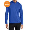 thumbnail image 1 of Port Authority K865 C-FREE Snag-Proof 1/4-Zip, True Royal, M, Womens Workout Tops, 1 of 1