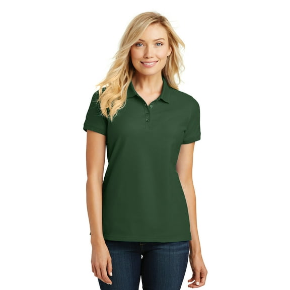 Port Authority L100 Ladies Core Classic Pique Polo, Womens Blouses