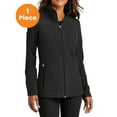 thumbnail image 1 of Port Authority L151 Ladies Accord Microfleece Jacket, Black, XS, Womens Fleece Jackets, 1 of 1