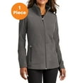 thumbnail image 1 of Port Authority L151 Ladies Accord Microfleece Jacket, Pewter, XXL, Womens Fleece Jackets, 1 of 1