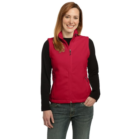 Port Authority L219 Ladies Value Fleece Vest , True Red, XL
