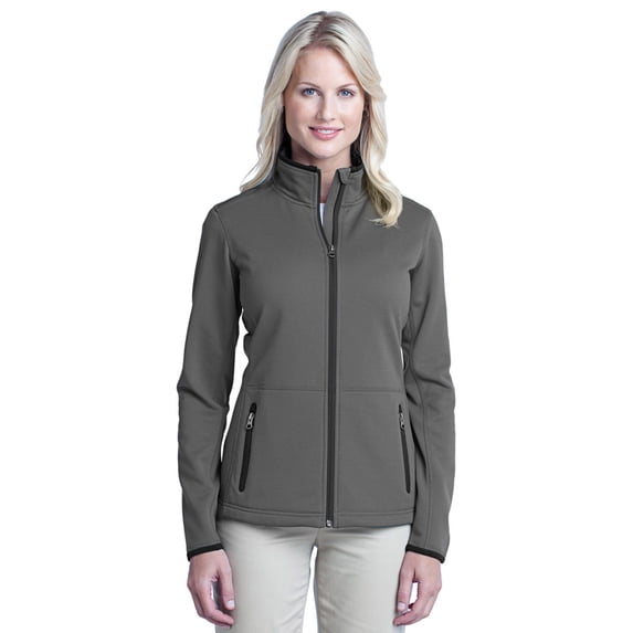 Port Authority L222 Ladies Fashion Fleece Jacket - Graphite - 3X-Large