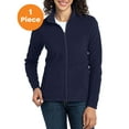 thumbnail image 1 of Port Authority L223 Ladies Microfleece Jacket, True Navy, XL, Womens Fleece Jackets, 1 of 1