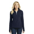 thumbnail image 1 of Port Authority L224 Ladies Microfleece 1/2-Zip Pullover, Plus Size Activewear, 1 of 1