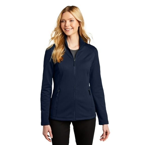 Port Authority L239 Ladies Grid Fleece Jacket , Womens Fleece Jackets