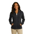 thumbnail image 1 of Port Authority Women's Slub Fleece Full-Zip Jacket - L293, 1 of 6