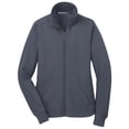 thumbnail image 1 of Port Authority L293 Ladies Slub Fleece Full-Zip Jacket, 1 of 1