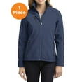 thumbnail image 1 of Port Authority L324 Ladies Welded Soft Shell Jacket , Dress Blue Navy, L, Womens Coats, 1 of 1