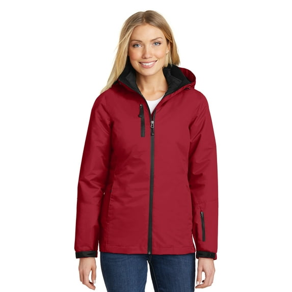 Port Authority L332 Ladies Vortex Waterproof 3-in-1 Jacket, Womens Coats