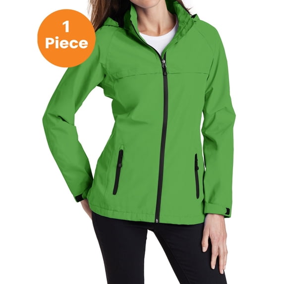 Port Authority L333 Ladies Torrent Waterproof Jacket , Vine Green, S, Womens Rain Jackets