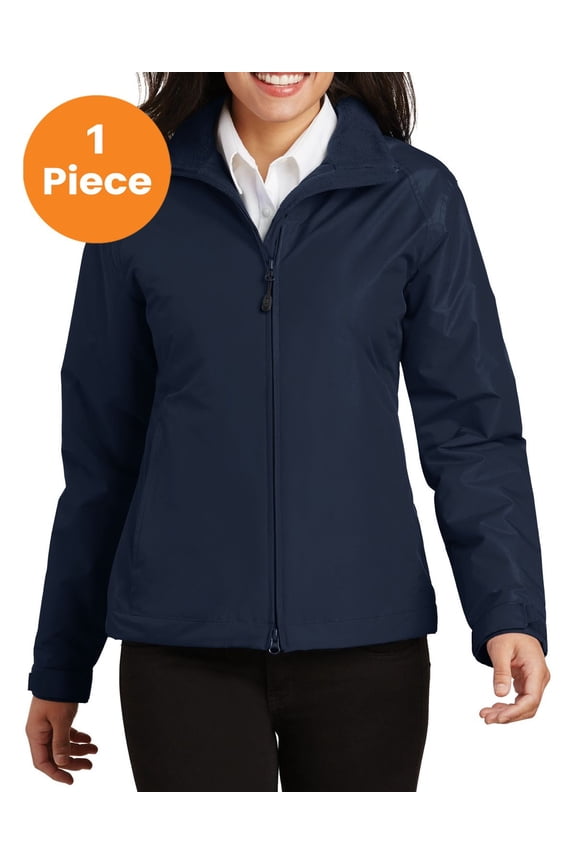 L354 Ladies Challenger Jacket , True Navy/True Navy, XL, Womens Outdoor Jackets & Outerwear