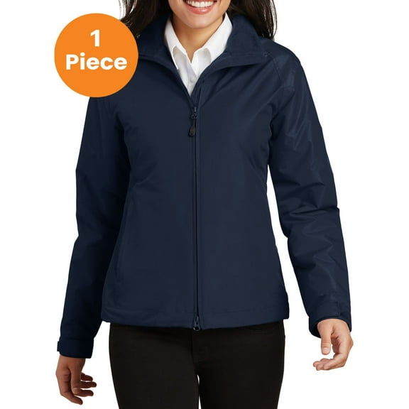 Port Authority L354 Ladies Challenger Jacket , True Navy/True Navy, XXL, Womens Activewear