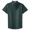 thumbnail image 1 of Port Authority L508 Ladies Short Sleeve Shirt - Dark Green/Navy - 4X-Large, 1 of 2