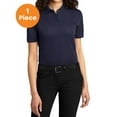 thumbnail image 1 of Port Authority L525 Ladies Dry Zone Ottoman Polo , Navy, XS, Womens Polo Shirts, 1 of 1
