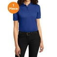 thumbnail image 1 of Port Authority L525 Ladies Dry Zone Ottoman Polo , Royal, L, Womens Polo Shirts, 1 of 1
