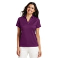 thumbnail image 1 of Port Authority ® Ladies Performance Fine Jacquard Polo. L528 - Violet Purple Size 3XL, 1 of 4