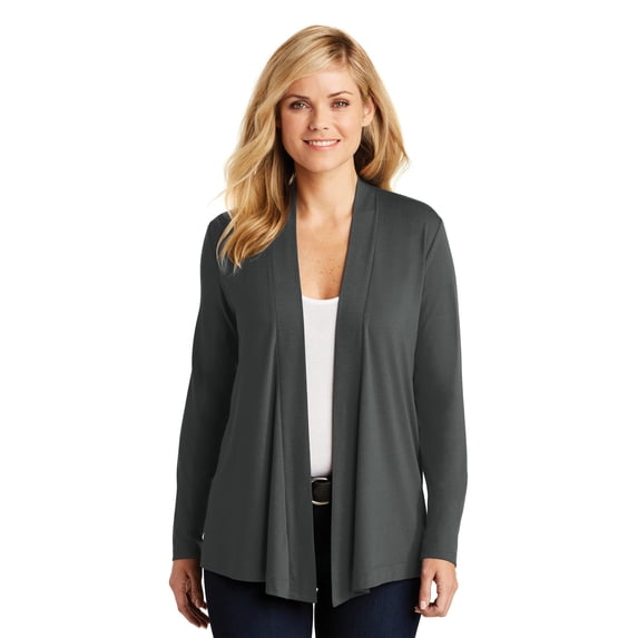 Port Authority L5430 Ladies Concept Knit Cardigan, Cardigans for Women