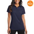 thumbnail image 1 of Port Authority L571 Ladies Dimension Polo, Dark Navy, L, Womens Polo Shirts, 1 of 1