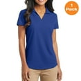 thumbnail image 1 of Port Authority L572 Ladies Dry Zone Grid Polo, True Royal, 4XL, Mens Polo Shirts, 1 of 1