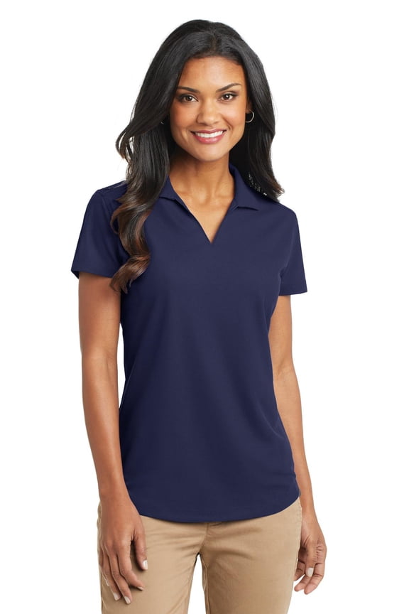 L572 Ladies Dry Zone Grid Polo