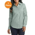 thumbnail image 1 of Port Authority L658 Ladies SuperPro Oxford Shirt, Green, XL, Women'k Dress Shirt, 1 of 1