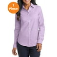 thumbnail image 1 of Port Authority L658 Ladies SuperPro Oxford Shirt, Soft Purple, XXL, Women'k Dress Shirt, 1 of 1
