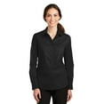 thumbnail image 1 of Port Authority L663 Ladies SuperPro Twill Shirt, White, 4XL, Womens Button Down Shirts, 1 of 6